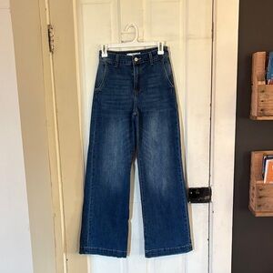 KanCan Dark Blue Trouser Jeans